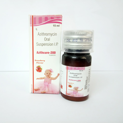Azithcure-200 mg Suspension