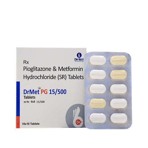 DRMET-PG 15/500 Tablets