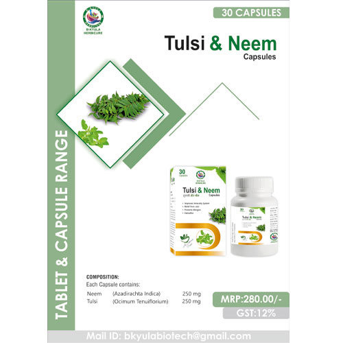 Tulsi & Neem Capsules