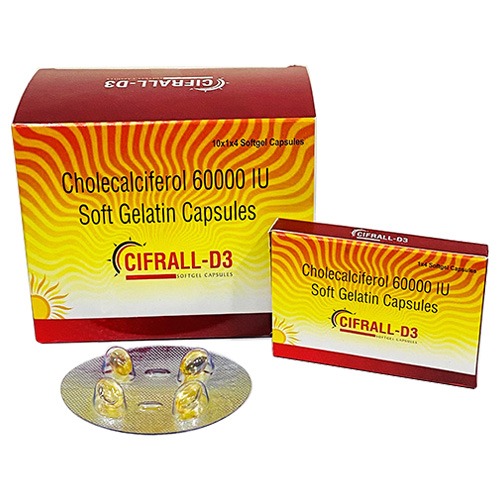 CIFRALL-D3 Softgel Capsules