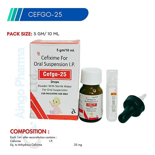 CEFGO-25 ORAL DROPS