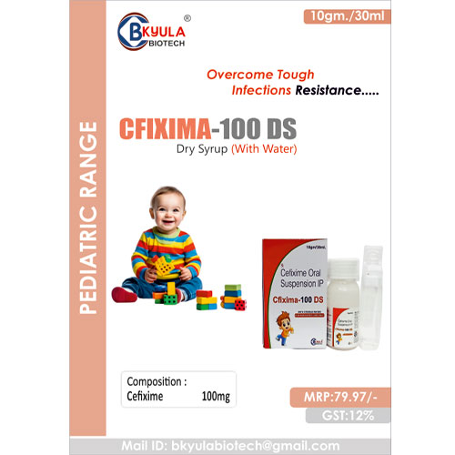 CFIXIMA-100 DS SYRUP(WITH WATER)