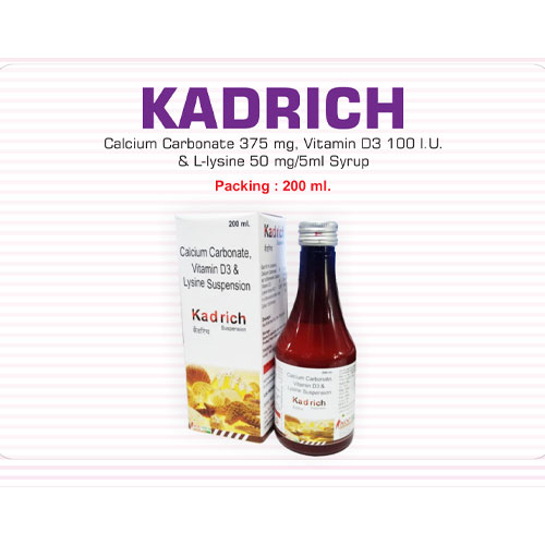 KADRICH-Syrups
