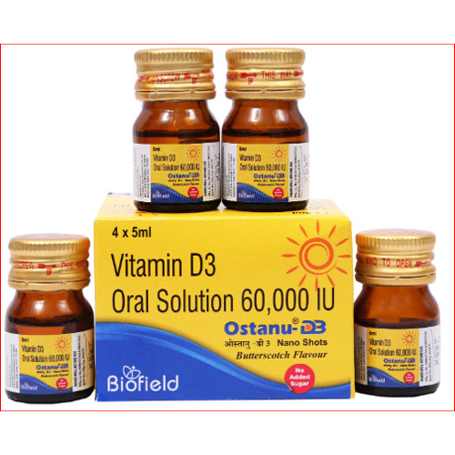 OSTANU-D3 Nano Shots Solution