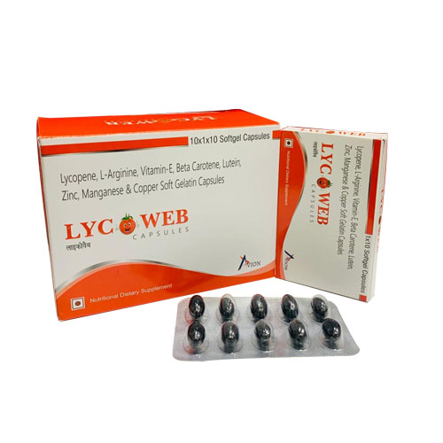 LYCOWEB Softgel Capsules