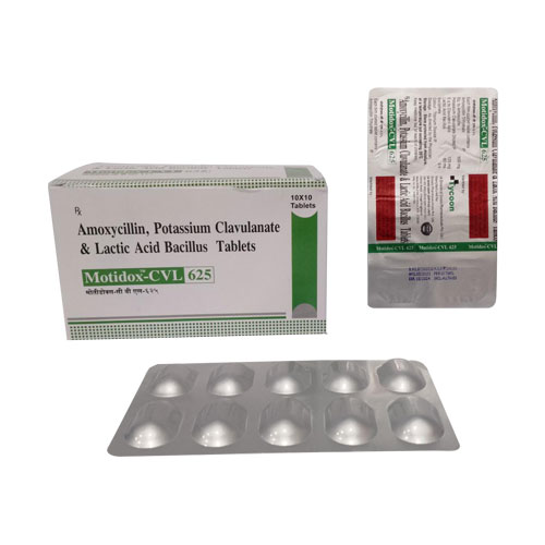 MOTIDOX-CVL 625 TABLETS