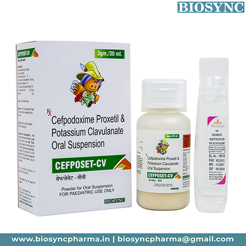 CEFPOSET-CV Dry Syrup