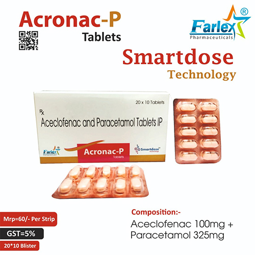 Acronac-P Tablets (20x10 Tablets)