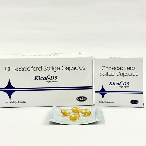 KICAL-D3 SOFTGEL CAPSULES