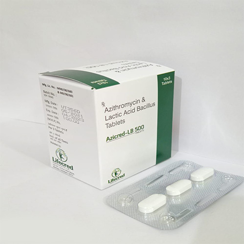 Azicred-LB 500 Tablets