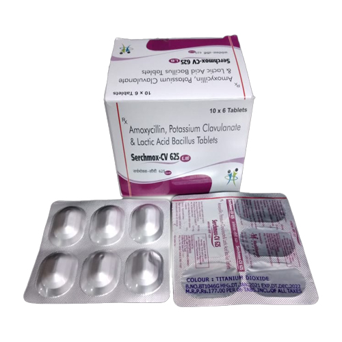 SERCHMOX-CV 625 LB Tablets