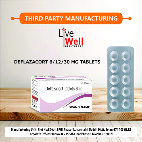 Deflazacort 12mg Tablets