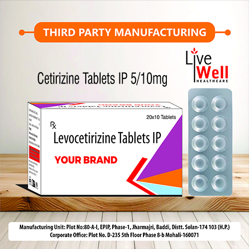 Levocetirizine Mouth Dissolving Tablets