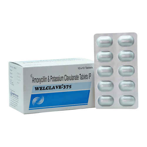WELCLAVE-375 TABLETS
