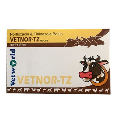 Norfloxacin & Tinidazole Bolus (VETNOR TZ)