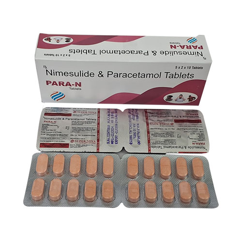 Nimesulide and Paracetamol Tablets