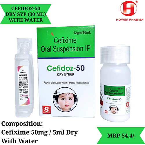 Cefidoz-50 Dry Syrups