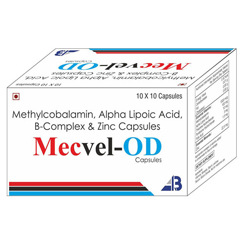 Methylcobalamin + Alpha Lipoic Acid + B Complex + Zinc Capsules