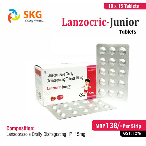 LANZOCRIC-JUNIOR TABLETS