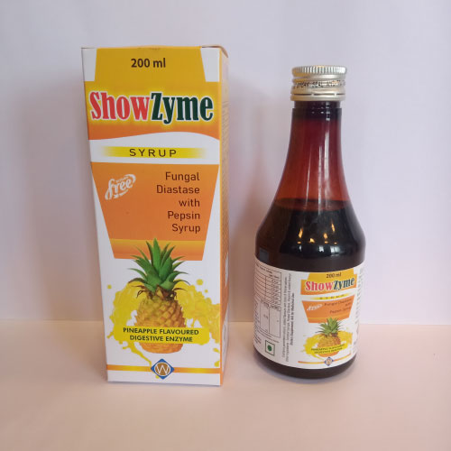 Fungal Diastase with pepsin Syrup (200ml)