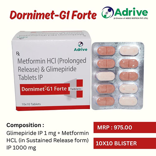 DORNIMET-G1 FORTE TABLETS