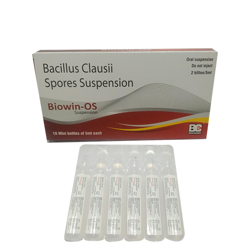 Spores of polyantibioticresistant Bacillus  Clausii  2 Billion Suspension