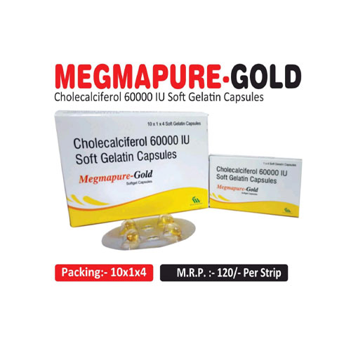 Cholecalciferol 60000 IU Softgel Capsules
