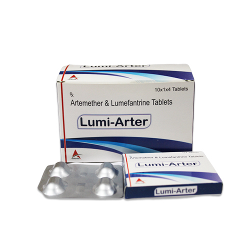 Arteemether 80/40 mg + Lumefantrine 480/240 mg Tablets