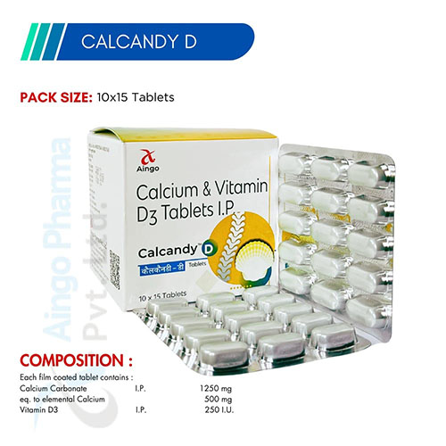 CALCANDY-D TABLETS