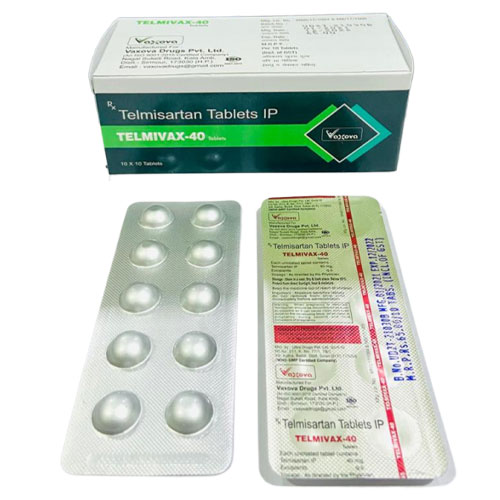 Telmivax- 40 Tablets