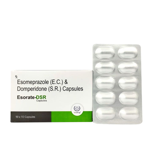 Esomeprazole 40mg + Domperidone 30mg Capsules
