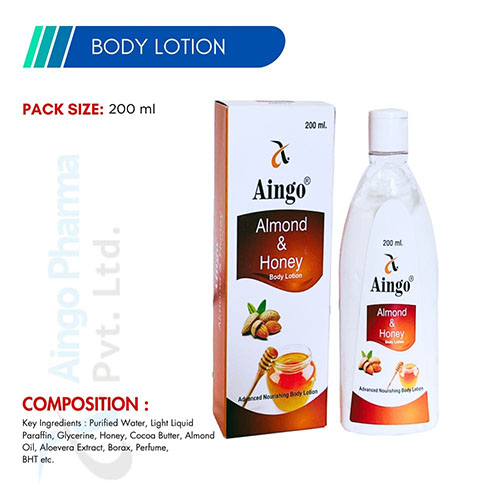 ALMOND AND HONEY BODY LOTION
