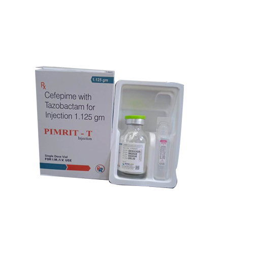 Cefepime 1000mg + Tazobactum 125mg Dry Injection