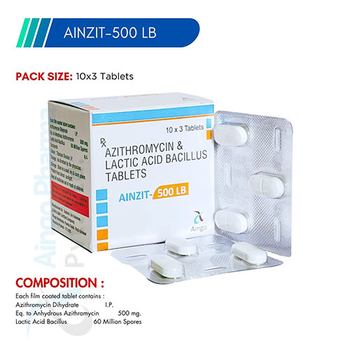 AINZIT-500 LB TABLETS