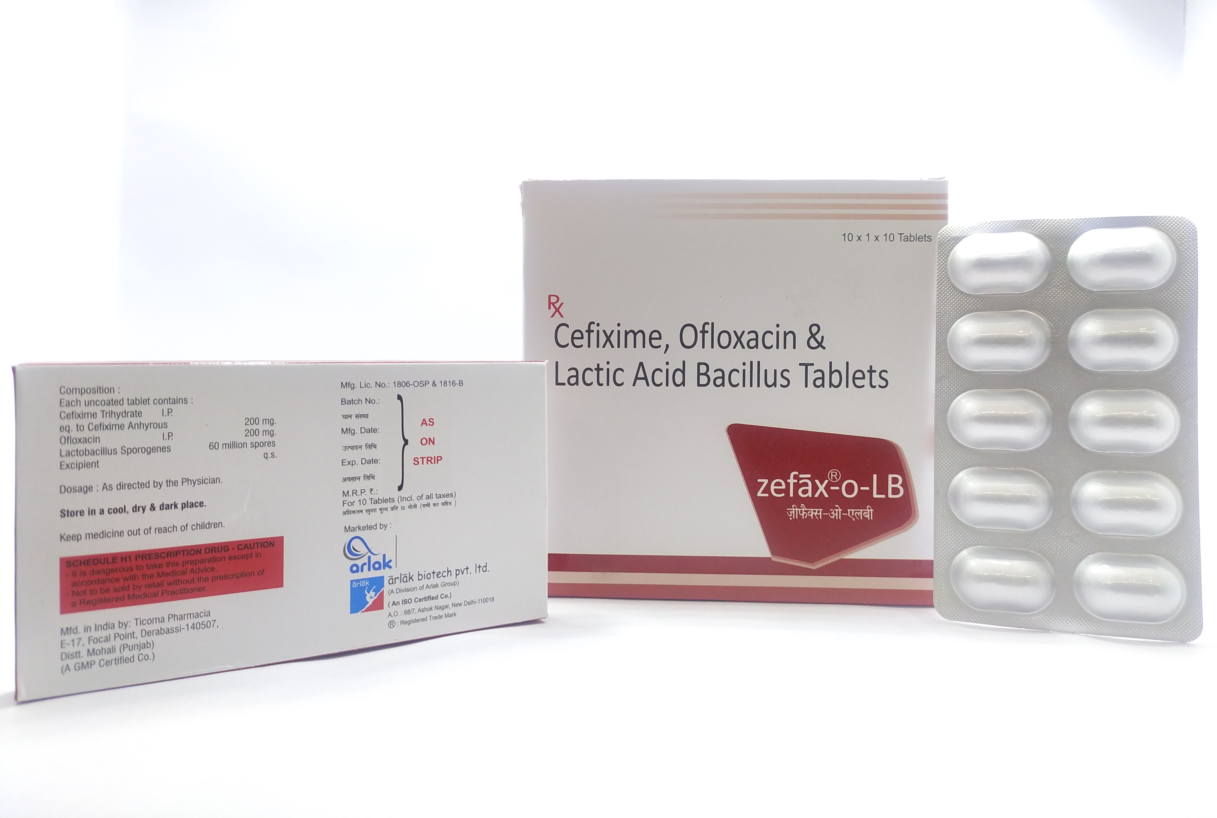 ZEFAX-O-LB Tablets