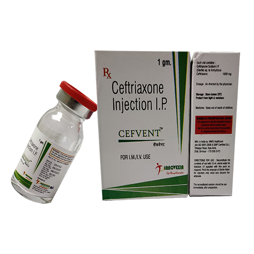 CEFVENT 1GM Injection