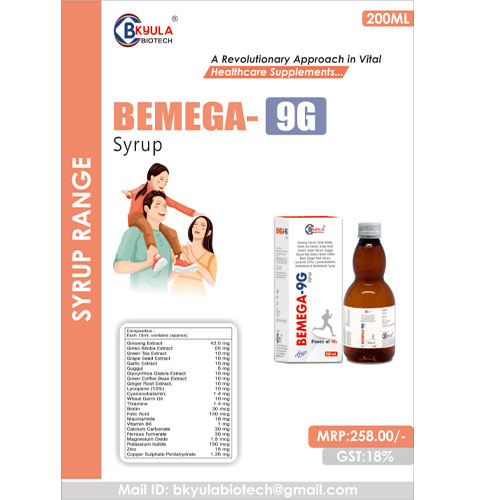 BEMEGA-9G Syrups