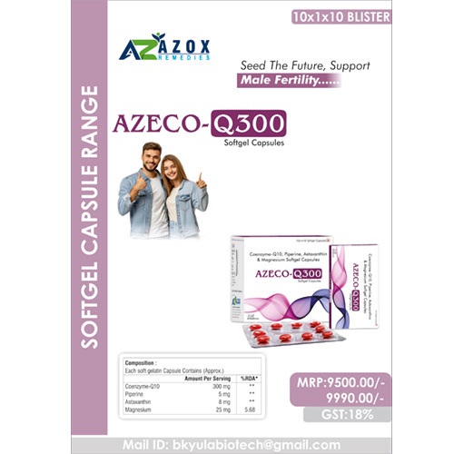 AZECO-Q300 SOFTGEL CAPSULES