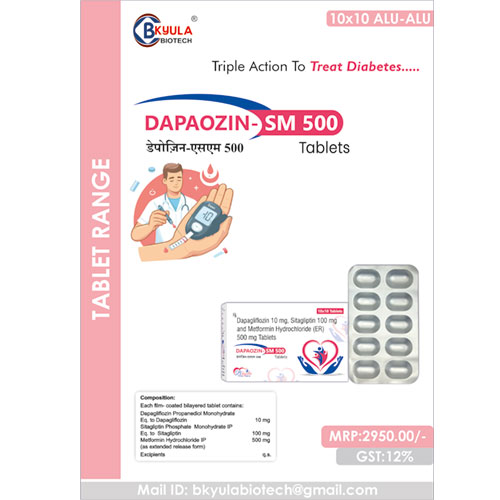 DAPAOZIN-SM 500 TABLETS