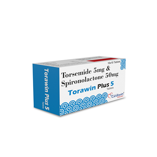 Torsemide I.P. 5Mg + Spironolactone I.P. 50Mg Tablets