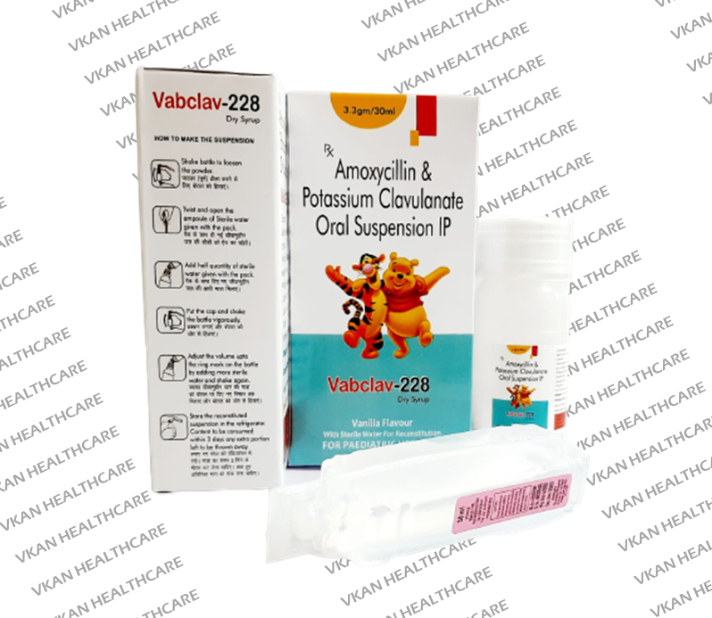 Amoxycillin  Clavulanic Acid Orange Flavor Dry Syrup
