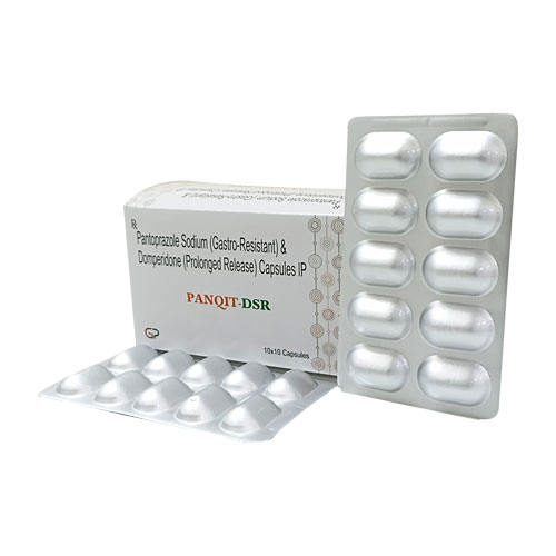Pantoprazole 40mg + DOMPERIDONE IP 30mg Capsules