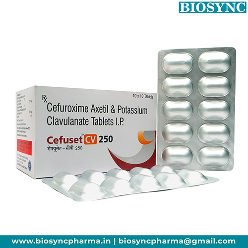 CEFUSET-CV 250 TABLETS
