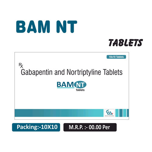 Gabapentin 400mg + Nortriptyline 10mg Tablets