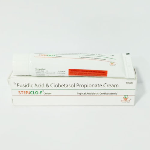 Fusidic acid 2% + Clobetasol propionate 0.05% Cream