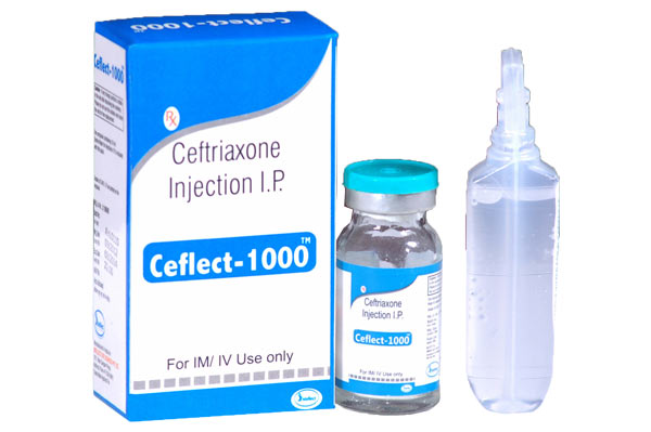 Ceflect - 1000 Injection