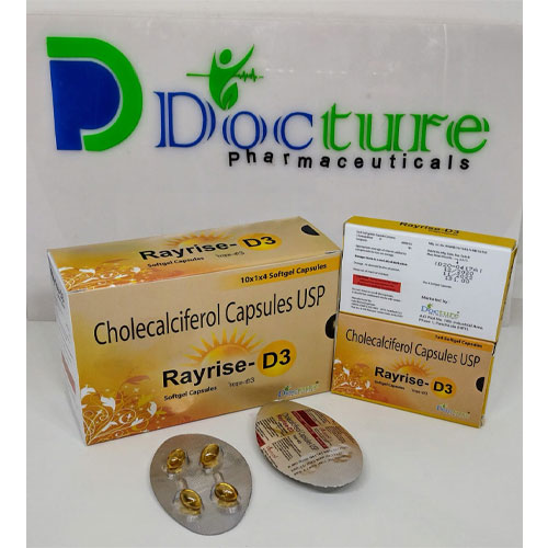 RAYRISE-D3 Softgel Capsules