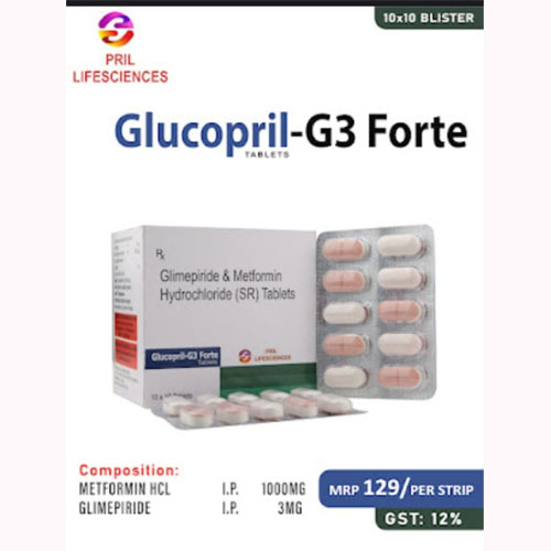 GLUCOPRIL-G3 FORTE TABLETS