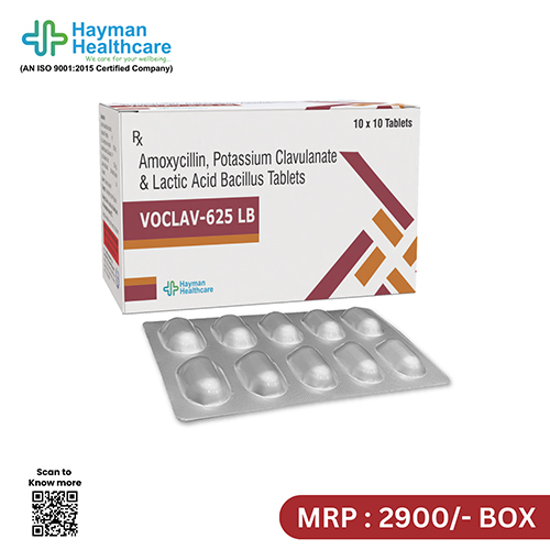VOCLAV-625 LB TABLETS