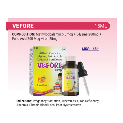 VEFORE ORAL DROPS